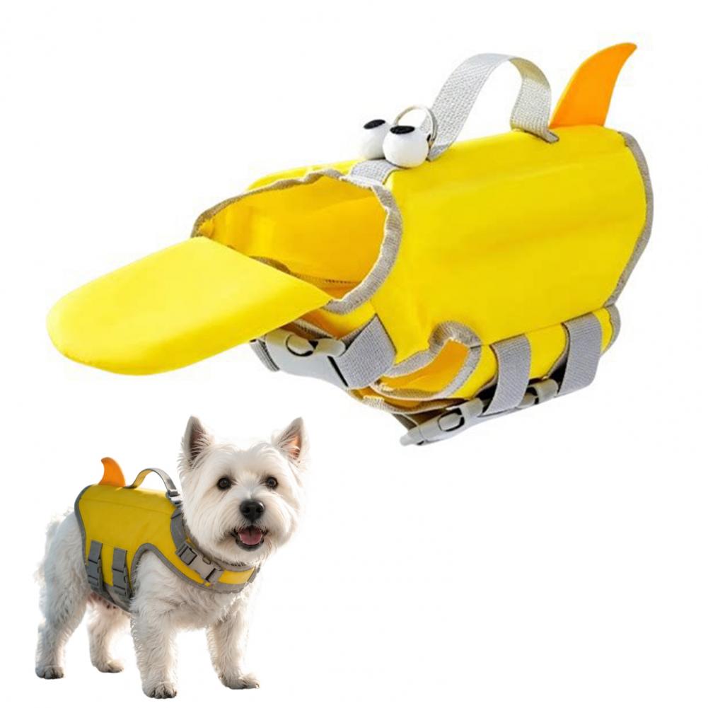 Dog Life Jacket Vest Buoyancy Handle - Chaleco Salvavidas para Perros, Chaleco de