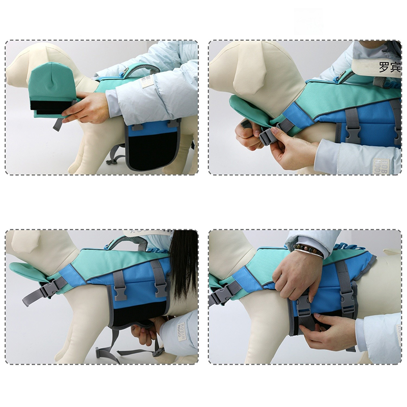 Ropa de Natación para Perros,  - Dog Life Jacket Vest Buoyancy Handle reseña y precio