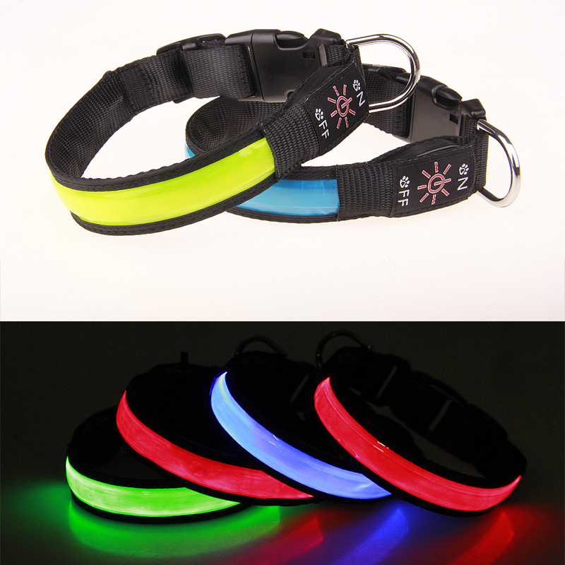 Pinkycolor-Collar LED con carg - Led Dog Collar Glowing Rechargeable Usb reseña y precio