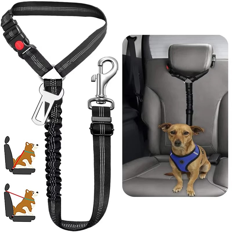 Arnés de cinturón de seguridad - Bungee Dog Leash Shock Absorbing reseña y precio