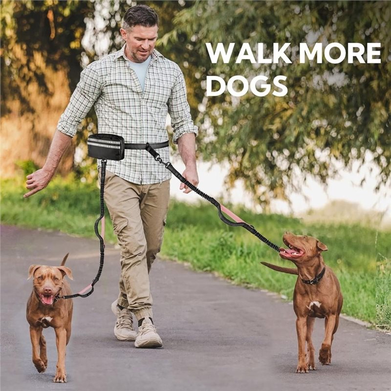Bolsa con cremallera B-Est par - Hands Free Dog Running Leash Waist Belt reseña y precio