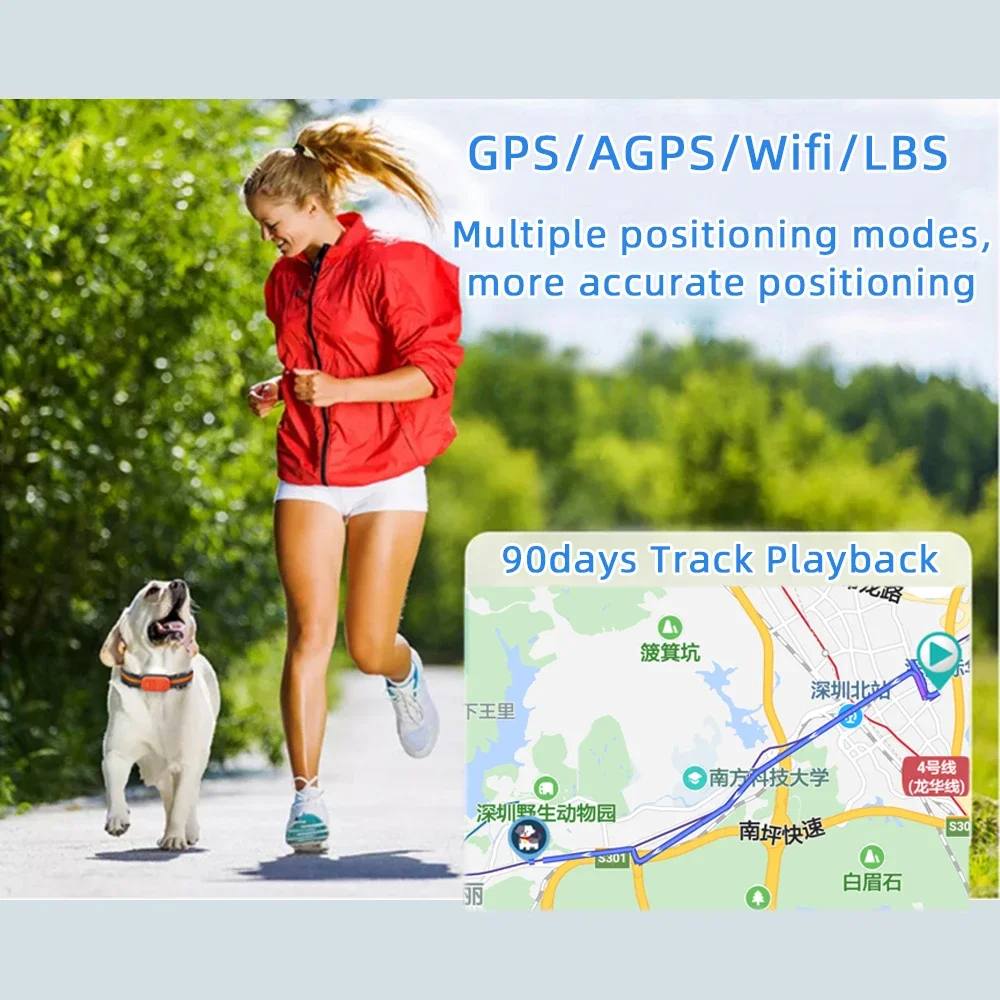 Collar GPS 4G para Mascotas, R - Dog Gps Tracker Collar 4G Waterproof reseña y precio