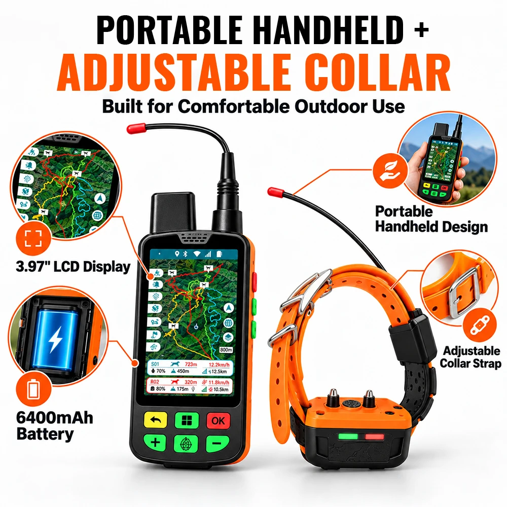 SIHAO: dispositivo de seguimie - Dog Gps Tracker Collar 4G Waterproof reseña y precio
