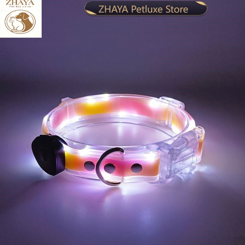 Collar Luminoso para Perro con - Led Dog Collar Glowing Rechargeable Usb reseña y precio