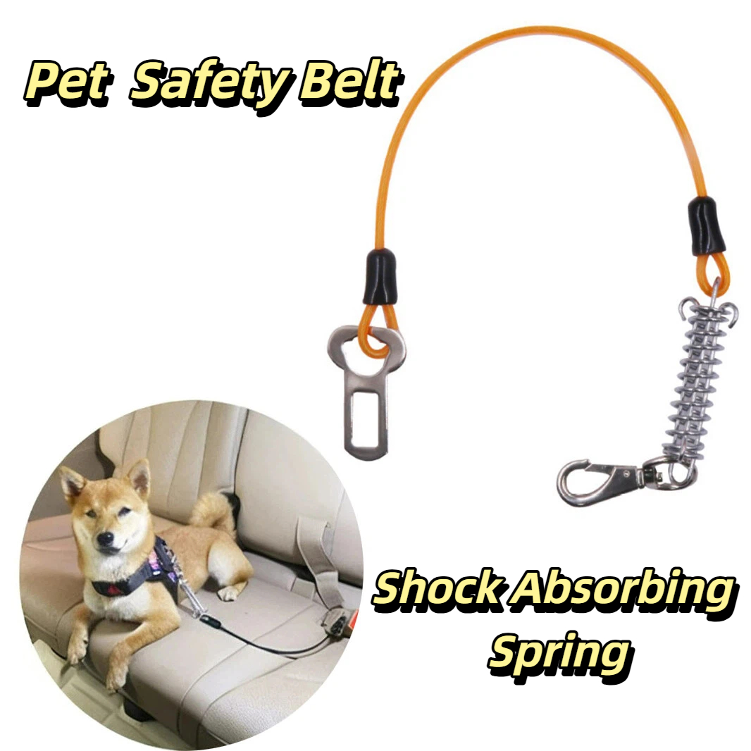 Cinturón de seguridad de coche - Bungee Dog Leash Shock Absorbing reseña y precio