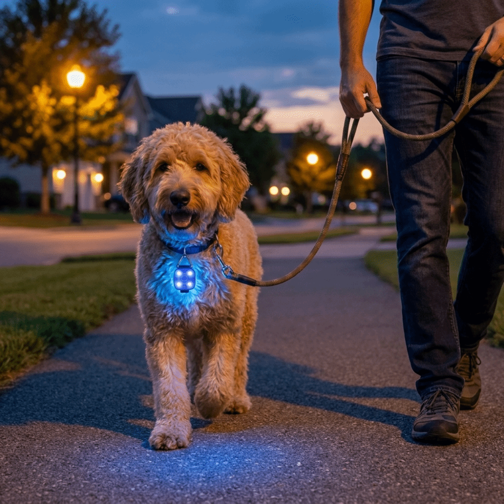 Collar LED Recargable por USB  - Led Dog Collar Glowing Rechargeable Usb reseña y precio