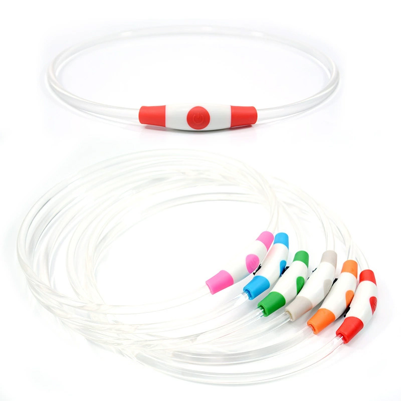 Collar navideño con luces LED  - Led Dog Collar Glowing Rechargeable Usb reseña y precio