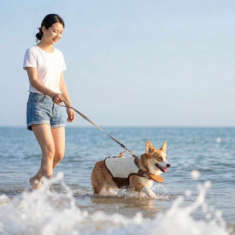 Chaleco Salvavidas para Perros - Dog Life Jacket Vest Buoyancy Handle reseña y precio