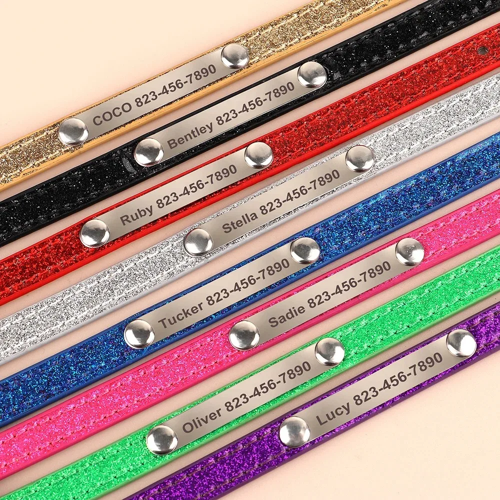 Collar de gato personalizado,  - Reflective Dog Collar Personalized Engraved reseña y precio