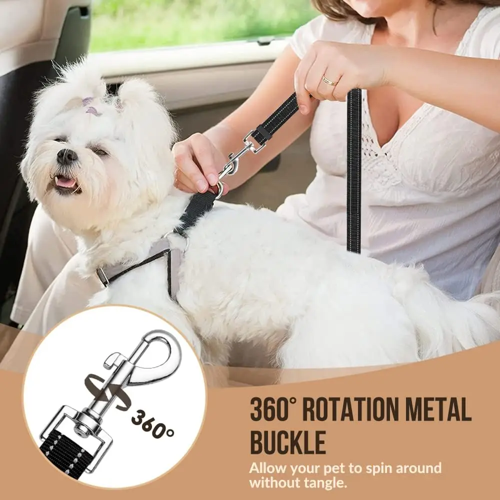 Cinturón de seguridad para per - Dog Seat Belt Harness Safety Tether reseña y precio