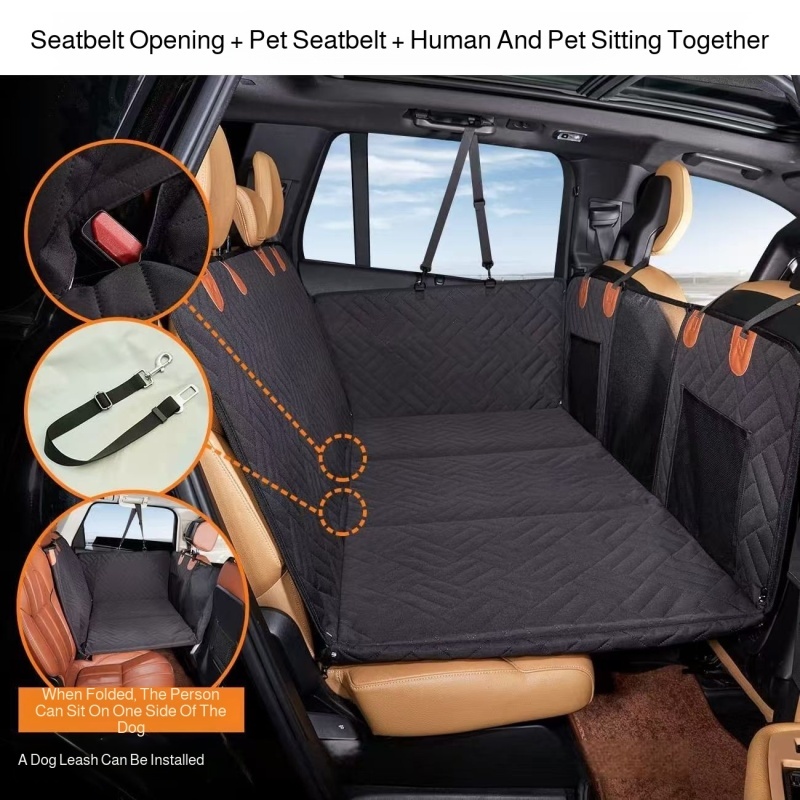Funda impermeable para el asie - Dog Car Seat Cover Waterproof Back Seat reseña y precio